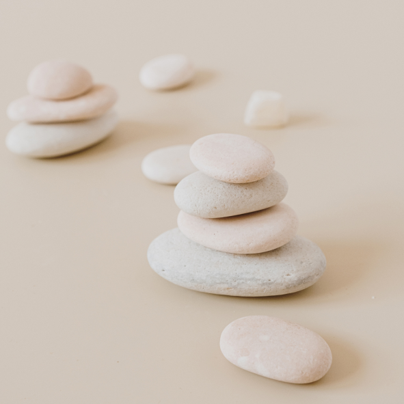 Bild von Steinen für Cold Stone Massage